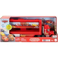 Mattel Mack Mini Transporter Fordon - Bilar - - Röd - Transportkapacitet 18 fordon