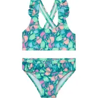 Color Kids Kids' Bikini With Short Skirt Aop Cabbage