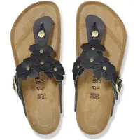 Birkenstock Tådelare 'Gizeh' svart