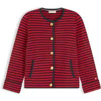 Tommy Hilfiger Kofta nattblå / röd