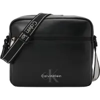 Calvin Klein Axelremsväska mörkgrå / svart / vit