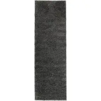 Rugvista x Mjuk Rugvista matta 80 x 250 cm mörkgrå