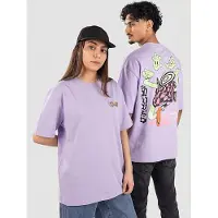The Dudes Swizzlehead Classic Oversize Heavyweight T-Shirt lilac sachet, M