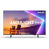 Philips 43PUS8450 - 43" Diagonal klass LED-bakgrundsbelyst LCD-TV - QLED - Smart TV - TITAN OS - 4K UHD (2160p) 3840 x 2160 - HDR - svart