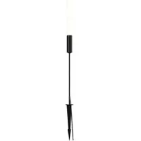 Maytoni LED pollare Flare, Svart, Aluminium / grå / zink, Modern, LED-utomhuslampa
