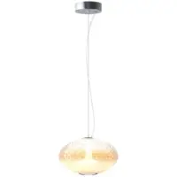 Maytoni Glas pendellampa Bruma, dimbar, Vitt / opal, Vardagsrum / matsal, Glas, Pendellampa