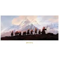 Weta Workshop Lord Of The Rings The Fellowship Of The Ring 20th Anniversary 59x30 Cm Konsttryck