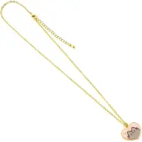 The Carat Shop Pusheen-halsband Med Rosa Hjärtpärla 40 Cm