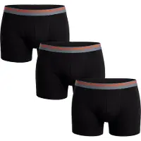 Dim Pack 3 Herrboxer i Bomull Färger D306XP