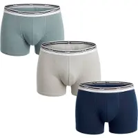 Dim Förpackning med 3 herrboxershorts i bomull, färger D306XP