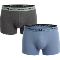 Dim Pack 2 Herrboxer i Ekologisk Bomull D0EAR