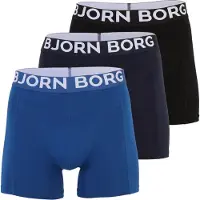 Björn Borg Boxershorts blå / marinblå / svart / vit