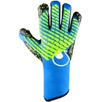 Uhlsport Målvaktshandske Fangmaschine CyberTec Supergrip+ HN Planet Edition - Blå, storlek 8