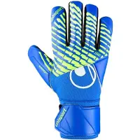 Uhlsport Målvaktshandske Fangmaschine CyberTec Supersoft HN Planet Edition - Blå, storlek 9½