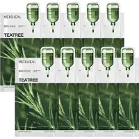 Mediheal Teatree Essential Mask Calming Moisture 10 pieces