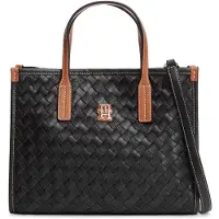 Tommy Hilfiger City Woven Crossbody Tote Bag