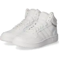 Adidas Skor - Hoops 3.0 Mid K - Vit - - 38 - Skor