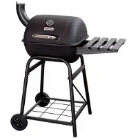 MASTER GRILL & Party MG508 grill i kol till trädgård 49 cm x 81 cm