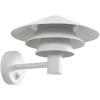 LUCANDE Utomhusbelysning , Montaro, Vit, Aluminium, Modern