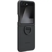 Samsung Galaxy Z Flip7 FE Silikonskal med Ring EF-PF741TBEGWW - Svart