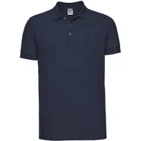 Russell athletic Russell Mens Stretch Short Sleeve Polo Shirt (French Navy)