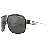 Carrera Aviator Unisex Black Crystal Grey Polariserade solglasögon