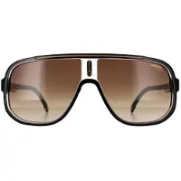 Carrera Rectangle Mens Black Gold Brown Gradient 1058/S
