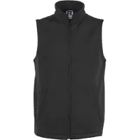 Russell Smart Softshell Gilet Jacket för män (Svart)