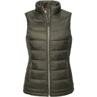 Russell Womens/Ladies Nano Body Warmer (Mörk oliv)