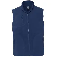 Sols Norway Unisex Anti-Pill Fleece Bodywarmer / Gilet (Marinblått)