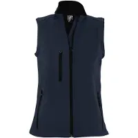 Sol Kvinnor/Ladies Rallye Soft Shell Bodywarmer Jacket (Franska flottan)