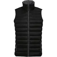 Sol Wave Padded Water Repellent Bodywarmer/Gilet för herrar (Svart)