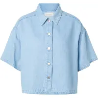 MSCH Copenhagen Blus 'Saphina' blå denim