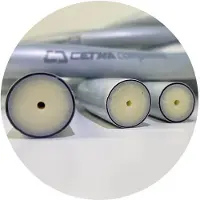 Cetma Magnum Silver 2.4 Mm Inner 16.5 Mm Gummi