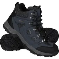 Mountain Warehouse Vattentäta vandringskängor för herrar (Marinblått)