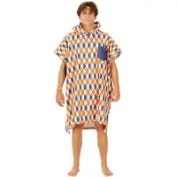After Essentials Poncho Swim Club Vertigo Sun orange