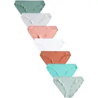 Next Trosa aqua / ljusgrå / mint / jade / persika / mörkorange / vit