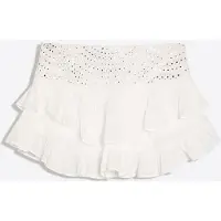 Bershka Kjol silver / vit
