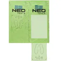 Neo Tools Skyddsomslag ECO 5-i-1 (för säte, ratt, växelspak, handbroms, golvmatta) 200 st.