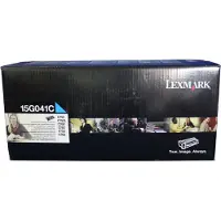 Lexmark 15G041C cyan toner (original)