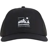 Rossignol - Vandringskläder - Mid Crown Trucker Cap Black för UnisexBomull - Svart