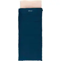 Outwell Contour Lux syntetisk sovsäck (190 cm) - deep blue, höger storlek