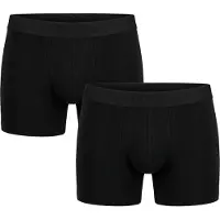 BOSS för män. 50475677 Pack 2 UltraSoft boxershorts i svart (L), Hemkläder, Modal