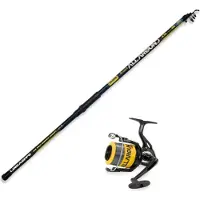 LINEAEFFE Extreme Fishing Gear All Around Tele Karpfiskekombo