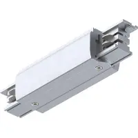 Paulmann 91364 ProRail3 Mid Feed Si Kst 3Ph Högspänningsystem-komponent Mittinmatare ProRail3 Silver