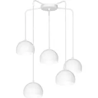Luminex Hänglampa Sool , dimbar, Vitt / opal, Vardagsrum / matsal, Metall, Pendellampa