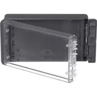Bopla Bocube B 221306 PC-V0-G-7024 96025224 Utomhuschassi 125 x 231 x 60 Polykarbonat V0 Grafitgrå (RAL 7024) 1 st
