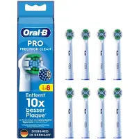 Oral-B Pro Precision Clean Byte Av Elektrisk Tandborste 8 Bitar