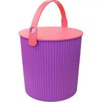 SmartaSaker Hink med lock 20L, Omnioutil, Lila/Cerise