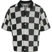 Jack & Jones Kofta 'JCoathletico' svart / off-white